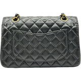 シャネル CHANEL マトラッセ23 A01113 ブラック ゴールド金具 キャビアスキン レディース ショルダーバッグ