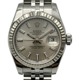 ロレックス ROLEX デイトジャスト26 179174 シルバー ホワイトゴールド/ステンレススティール 自動巻き レディース 腕時計