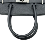 エルメス HERMES バーキン30 K刻印 ブラック シルバー金具 トゴ レディース ハンドバッグ