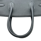 エルメス HERMES バーキン30 K刻印 ブラック シルバー金具 トゴ レディース ハンドバッグ
