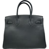 エルメス HERMES バーキン30 K刻印 ブラック シルバー金具 トゴ レディース ハンドバッグ