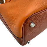 エルメス HERMES ピコタンロックPM カザック G刻印 オレンジ/キュイーブル/ゴールド トリヨン レディース ハンドバッグ