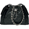シャネル CHANEL CHANEL25 スモール AS5293 ブラック シルバー金具 シャイニーカーフ レディース ショルダーバッグ