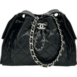 シャネル CHANEL CHANEL25 スモール AS5293 ブラック シルバー金具 シャイニーカーフ レディース ショルダーバッグ