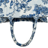 クリスチャン・ディオール Christian Dior Dioriviera Dior Book Tote ミディアム M1354PEUQ_M061 ブルー系 キャンバス レディース トートバッグ