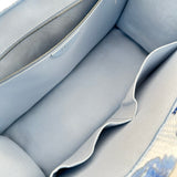 クリスチャン・ディオール Christian Dior Dioriviera Dior Book Tote ミディアム M1354PEUQ_M061 ブルー系 キャンバス レディース トートバッグ
