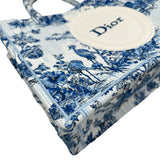クリスチャン・ディオール Christian Dior Dioriviera Dior Book Tote ミディアム M1354PEUQ_M061 ブルー系 キャンバス レディース トートバッグ