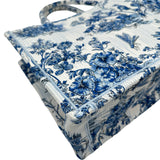 クリスチャン・ディオール Christian Dior Dioriviera Dior Book Tote ミディアム M1354PEUQ_M061 ブルー系 キャンバス レディース トートバッグ