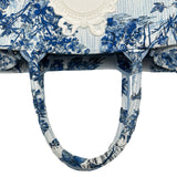 クリスチャン・ディオール Christian Dior Dioriviera Dior Book Tote ミディアム M1354PEUQ_M061 ブルー系 キャンバス レディース トートバッグ