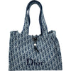 クリスチャン・ディオール Christian Dior Dioriviera Spongy Book Tote ミディアム M1461PDSE_M641 ブルー系 オブリーク レディース トートバッグ