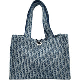 クリスチャン・ディオール Christian Dior Dioriviera Spongy Book Tote ミディアム M1461PDSE_M641 ブルー系 オブリーク レディース トートバッグ