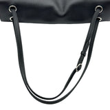 シャネル CHANEL マキシハンドバッグ AS6233 ブラック シルバー金具 カーフスキン レディース ハンドバッグ