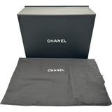 シャネル CHANEL マキシハンドバッグ AS6233 ブラック シルバー金具 カーフスキン レディース ハンドバッグ