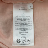 クリスチャン・ディオール Christian Dior Médaillon エンブロイダリー ポロシャツ 623T16A4C95 ピンク コットン レディース ポロシャツ