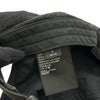 バレンシアガ BALENCIAGA ダメージ加工ロゴキャップ 661884 ブラック コットン メンズ その他ファッション雑貨