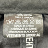 ヴェトモン VETEMENTS ロゴキャップ WSS18AC16 ブラック コットン ユニセックス その他ファッション雑貨