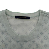 ルイ・ヴィトン LOUIS VUITTON モノグラム総柄メッシュ半袖Ｔシャツ HIS77W グリーン ナイロン メンズ 半袖Ｔシャツ