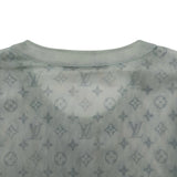ルイ・ヴィトン LOUIS VUITTON モノグラム総柄メッシュ半袖Ｔシャツ HIS77W グリーン ナイロン メンズ 半袖Ｔシャツ