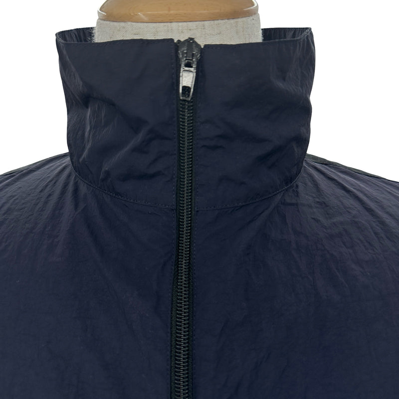 バレンシアガ BALENCIAGA ロゴナイロンジャケット 528638 ネイビー