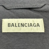 バレンシアガ BALENCIAGA ロゴナイロンジャケット 528638 ネイビー ナイロン メンズ ナイロンジャケット