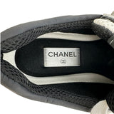 シャネル CHANEL ココマークローカットスニーカー G38301 ホワイト レザー メンズ スニーカー