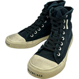 バレンシアガ BALENCIAGA ハイカットスニーカー 688752 ネイビー キャンバス メンズ スニーカー