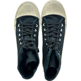 バレンシアガ BALENCIAGA ハイカットスニーカー 688752 ネイビー キャンバス メンズ スニーカー