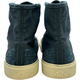 バレンシアガ BALENCIAGA ハイカットスニーカー 688752 ネイビー キャンバス メンズ スニーカー