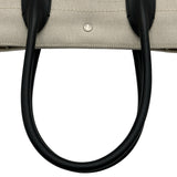 サンローラン SAINT LAURENT リヴゴーシュトートバッグ 617481 アイボリー キャンバス/レザー レディース トートバッグ