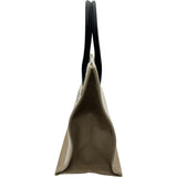 サンローラン SAINT LAURENT リヴゴーシュトートバッグ 617481 アイボリー キャンバス/レザー レディース トートバッグ
