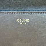 セリーヌ CELINE クラシックボックススモール ブラウン ゴールド金具 レザー レディース ショルダーバッグ