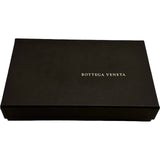 ボッテガ・ヴェネタ BOTTEGA VENETA イントレチャート二つ折り財布 143305 ブラウン レザー レディース 長財布