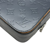 ルイ・ヴィトン LOUIS VUITTON シェルトン M55175 メタリックブルー モノグラム・マット レディース ハンドバッグ