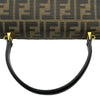フェンディ FENDI ズッカ柄2WAYハンドバッグ ブラウン ゴールド金具 キャンバス レディース ハンドバッグ