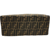フェンディ FENDI ズッカ柄トートバッグ ブラウン キャンバス/レザー レディース トートバッグ