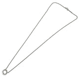 ティファニー TIFFANY＆CO オープンサークル ダイヤ ネックレス プラチナ Pt950 ダイヤモンド ジュエリー