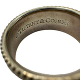ティファニー TIFFANY＆CO ミルグレイン ワイドリング シルバー 925 ジュエリー