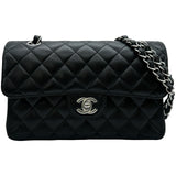 シャネル CHANEL マトラッセ23 A01113 ブラック シルバー金具 キャビアスキン レディース ショルダーバッグ