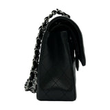 シャネル CHANEL マトラッセ23 A01113 ブラック シルバー金具 キャビアスキン レディース ショルダーバッグ