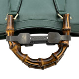 グッチ GUCCI ダイアナミディアムトートバッグ 853226 グリーン ゴールド金具 レザー レディース ハンドバッグ