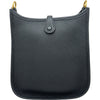 エルメス HERMES エヴリン TPM W刻印 ブラック トリヨン レディース ショルダーバッグ