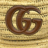 グッチ GUCCI GGロゴラフィアトート 836506 ベージュ ラフィア/レザー レディース トートバッグ