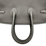 エルメス HERMES バーキン25 K刻印 ベブラン ゴールド金具 トゴ レディース ハンドバッグ
