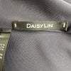DAISY LIN for FOXEY タックフレアノースリーブワンピース 07101 ネイビー ポリエステル レディース ワンピース