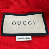 グッチ GUCCI GGボタン半袖ポロ半袖ワンピース 661678 レッド コットン レディース ワンピース
