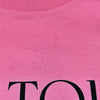 PATOU フロントロゴ半袖Tシャツ JE0299999426P ピンク コットン レディース 半袖Ｔシャツ