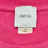 PATOU フロントロゴ半袖Tシャツ JE0299999426P ピンク コットン レディース 半袖Ｔシャツ