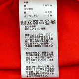 エルメス HERMES H刺繍ポケット半袖ワンピース 3H4508DL オレンジ コットン レディース ワンピース