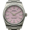 ロレックス ROLEX オイスターパーペチュアル34 124200 キャンディピンク ステンレススチール 自動巻き ユニセックス 腕時計
