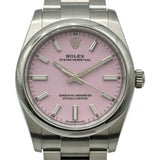 ロレックス ROLEX オイスターパーペチュアル34 124200 キャンディピンク ステンレススチール 自動巻き ユニセックス 腕時計